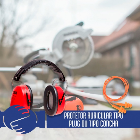 Read more about the article Protetor Auricular Tipo Plug ou Tipo Concha